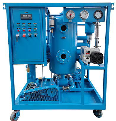 portable transformer oil filtration machine