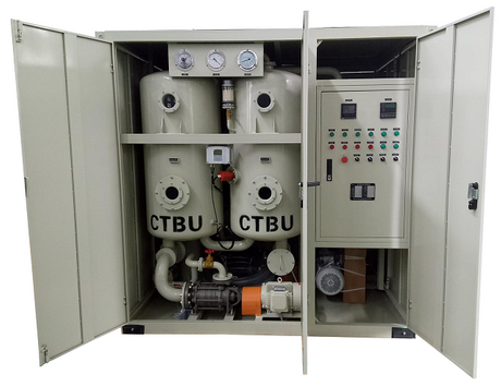 high vacuum Fully Enclosed transformer oil purification