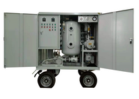 Mobile transformer oil purifying machine