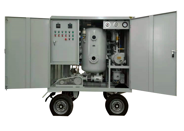 high vacuum Mobile transformer oil purification plant