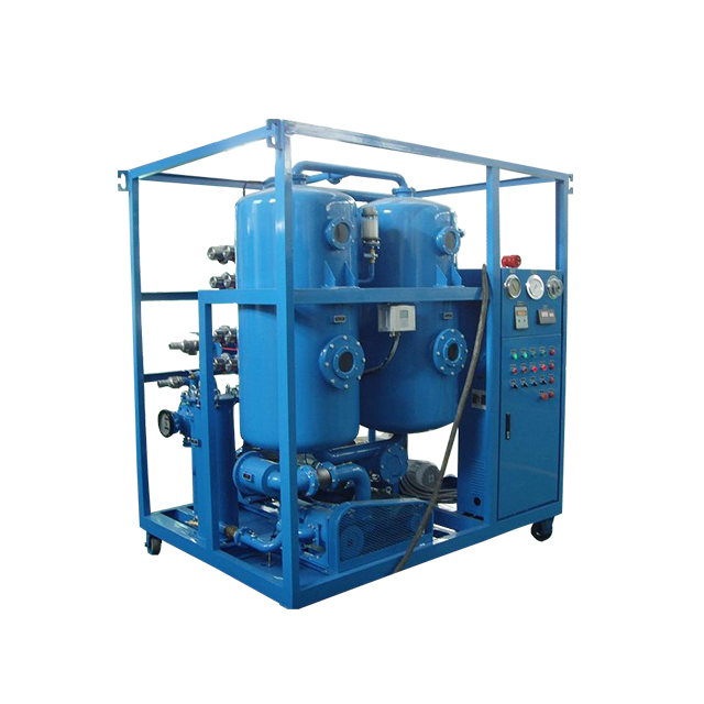 Model ZLS Dual Stage Vacuum Transformer Oil Purifier Machine