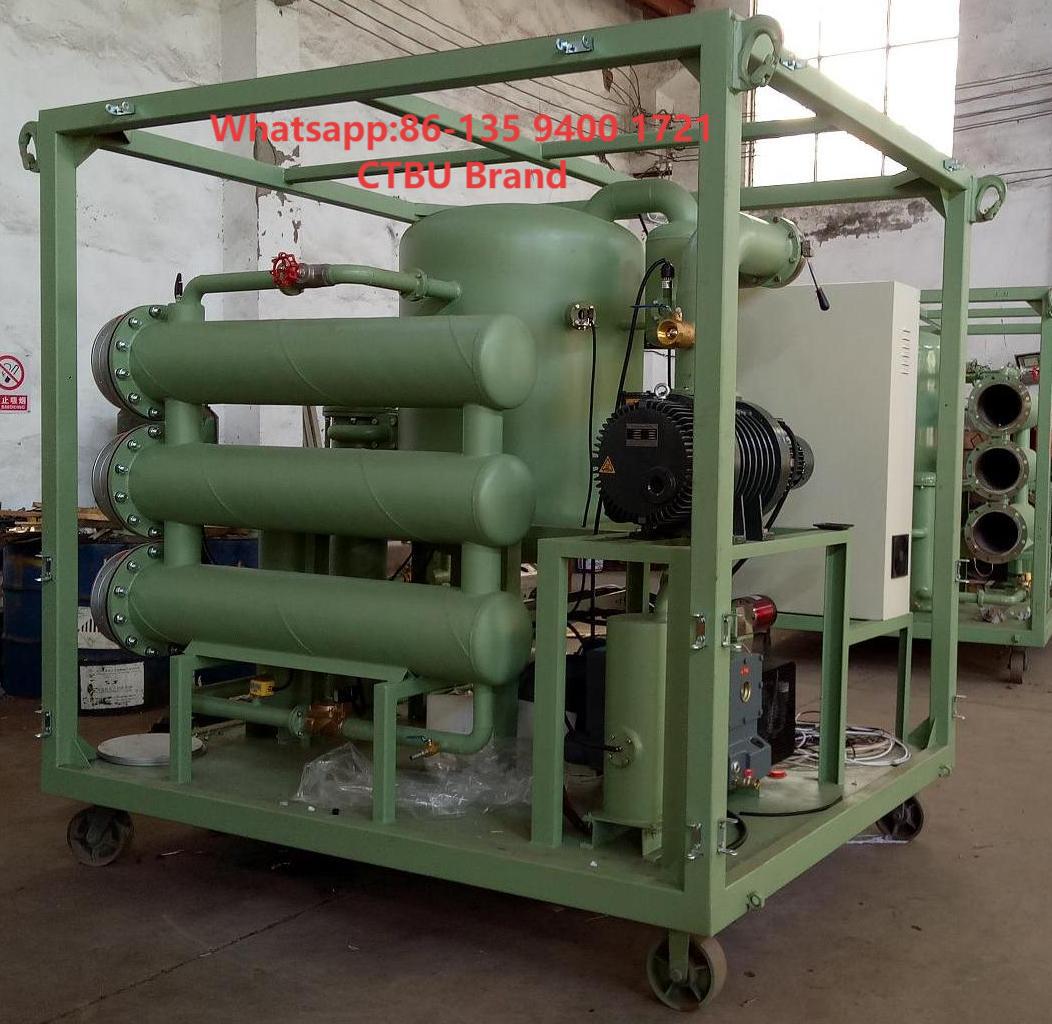 9000Liter/hour Big Vacuum Degassing Chamber for Filtering Transformer Oil